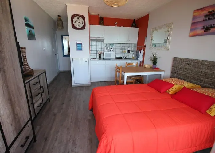 Climatise 2 Couchages, Wifi, Vue Directement A Lxbfm10 Appartement Portiragnes